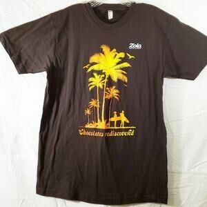 🌞 American Apparel Brown Graphic Tee